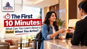 The First 10 Minutes: What Can You Learn About a Hotel When You Arrive?
